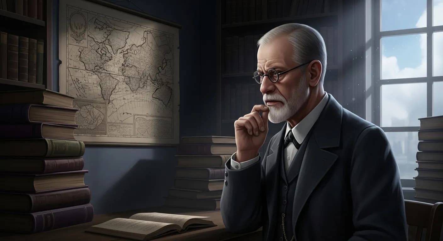 「ジークムント・フロイト」「力は、あなたの弱さの中から生まれるのです。」の画像