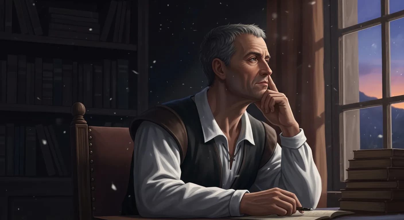 「ミシェル・ド・モンテーニュ」「各人はその考え次第で幸福にもなり、不幸にもなる。
他人が見てそう思う人ではなく、自分でそう思う人が幸福なのである。」の画像