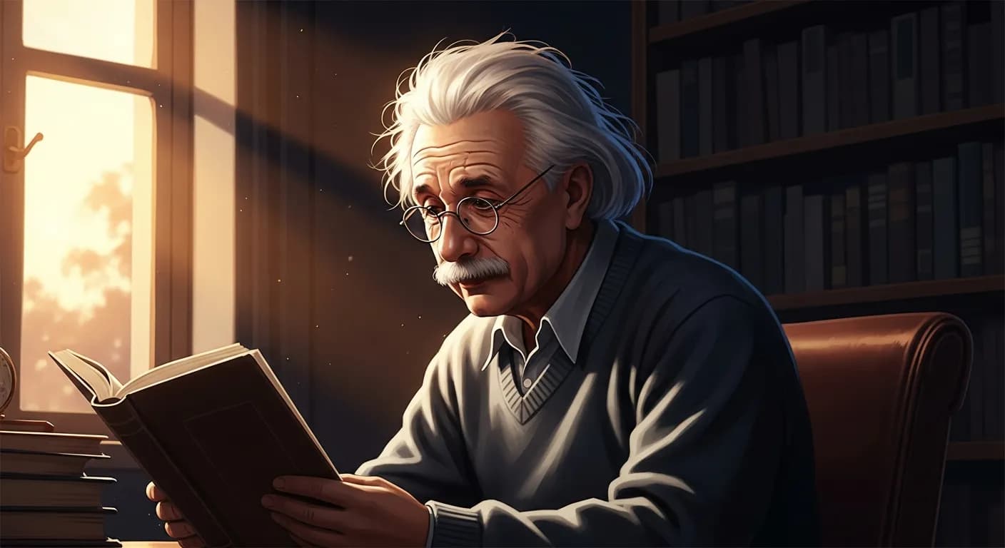 「アルベルト・アインシュタイン」「成功する人間になろうとせず、むしろ価値ある人間になろうとしなさい。」の画像