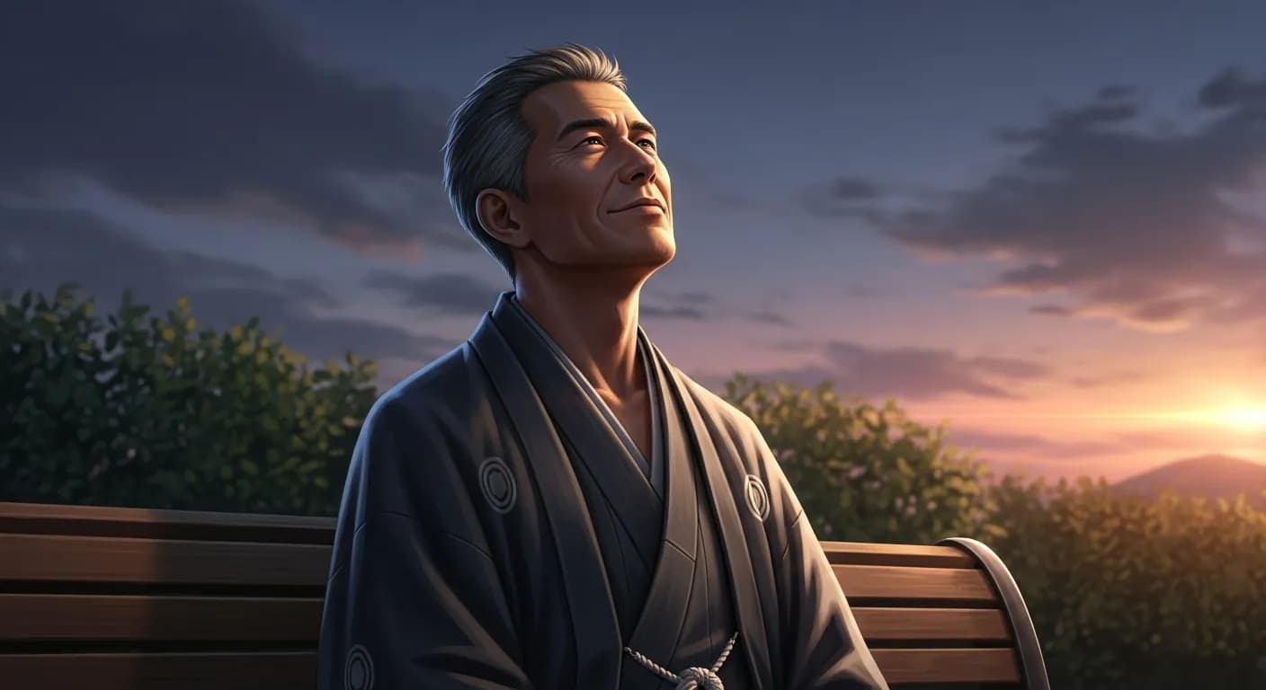 「中村天風」「なにか悲しいこと、辛いこと、そのほか消極的な出来事があったら、努めて「笑う」ようにしてごらん。
どうだい、これならあなた方でもできるだろう?」の画像