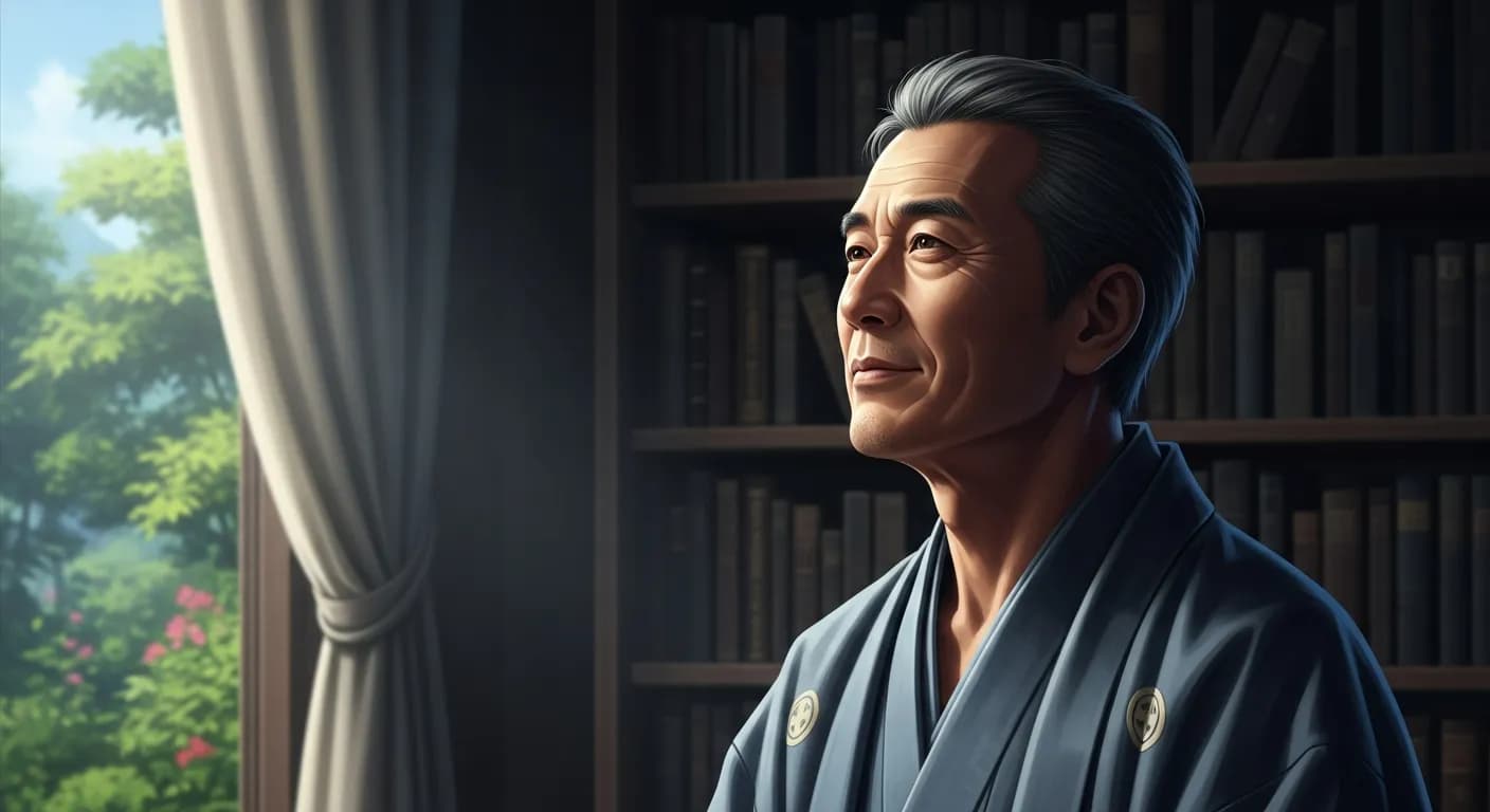 「松下幸之助」「男は男、女は女。
牛はモーで馬はヒヒン。
繁栄の原理はきわめて素直である。」の画像