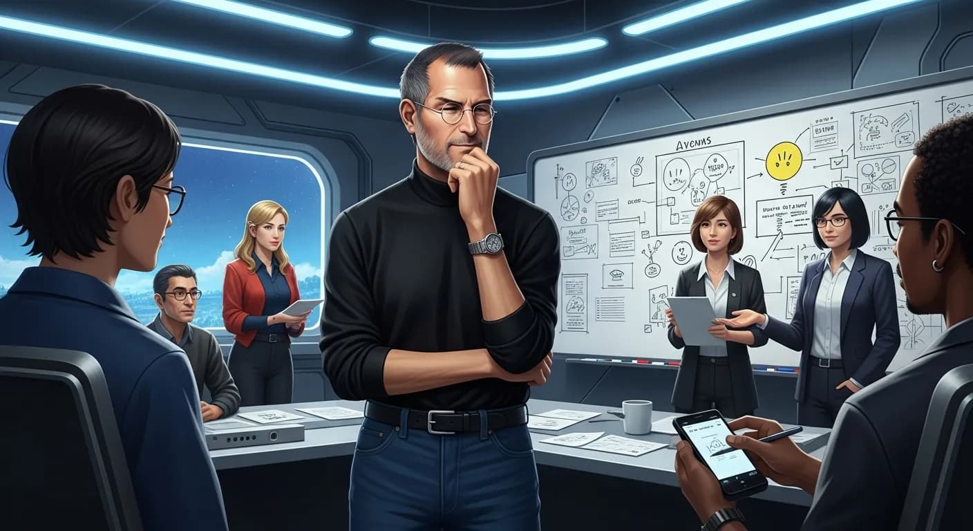 「スティーブ・ジョブズ」「仕事はチームスポーツなんだ。」の画像