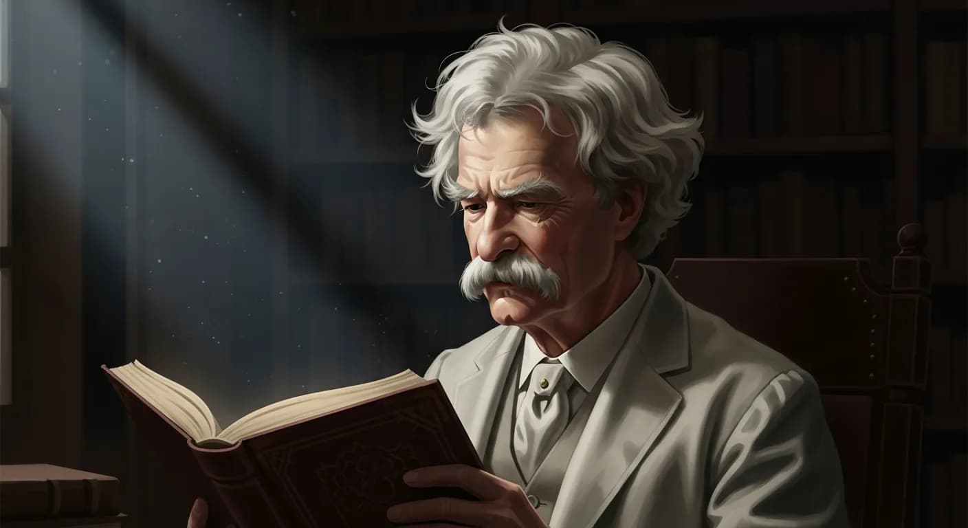 「マーク・トウェイン」「アダムは自由が欲しかったから食べたのではなかった。 禁じられていたからこそ食べたのだ。」の画像