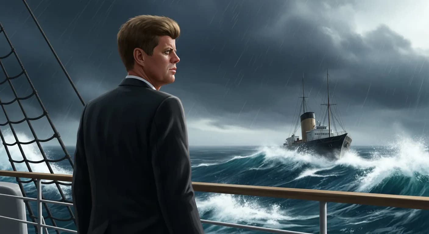 「ジョン・F・ケネディ」「勝ち戦には100人もの将軍が名乗り出るが、負け戦は一人で責任を負うのみだ。」の画像