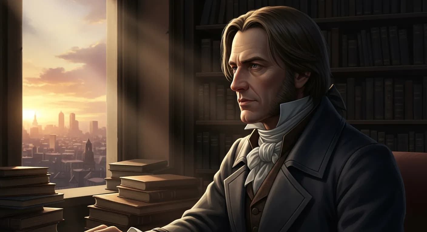 「ヨハン・ゴットリープ・フィヒテ」「尊敬ということがなければ、真の恋愛は成立しない。」の画像