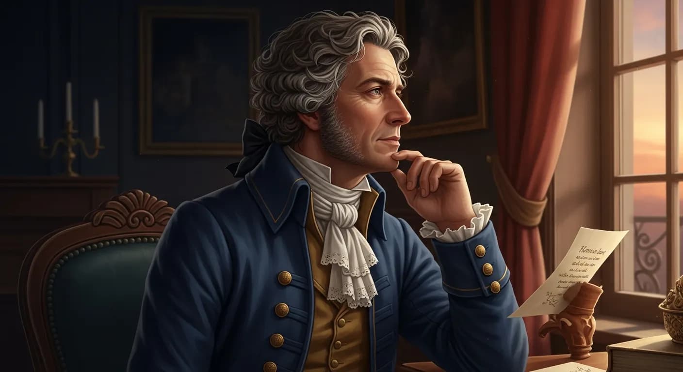 「オノーレ・ミラボー」「短い不在は恋を活気づけるが、長い不在は恋をほろぼす。」の画像