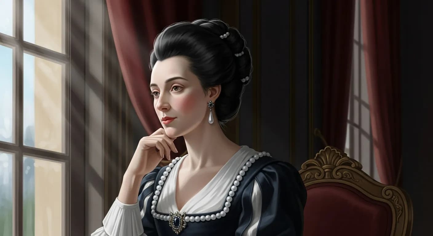 「サブレ夫人」「人はある恋を隠すこともできなければ、ない恋をよそおうこともできない。」の画像