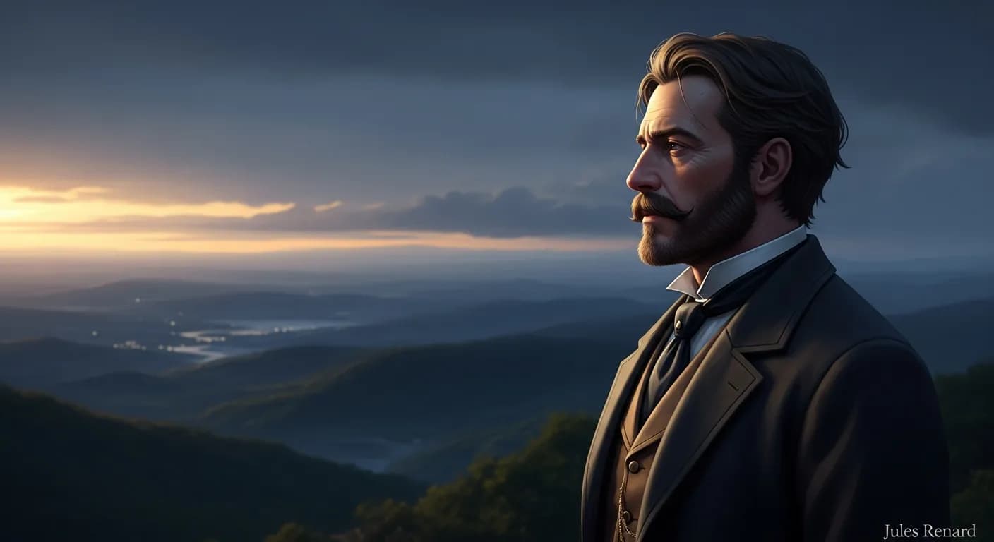 「ジュール・ルナール」「幸福とは幸福を探すことである。」の画像