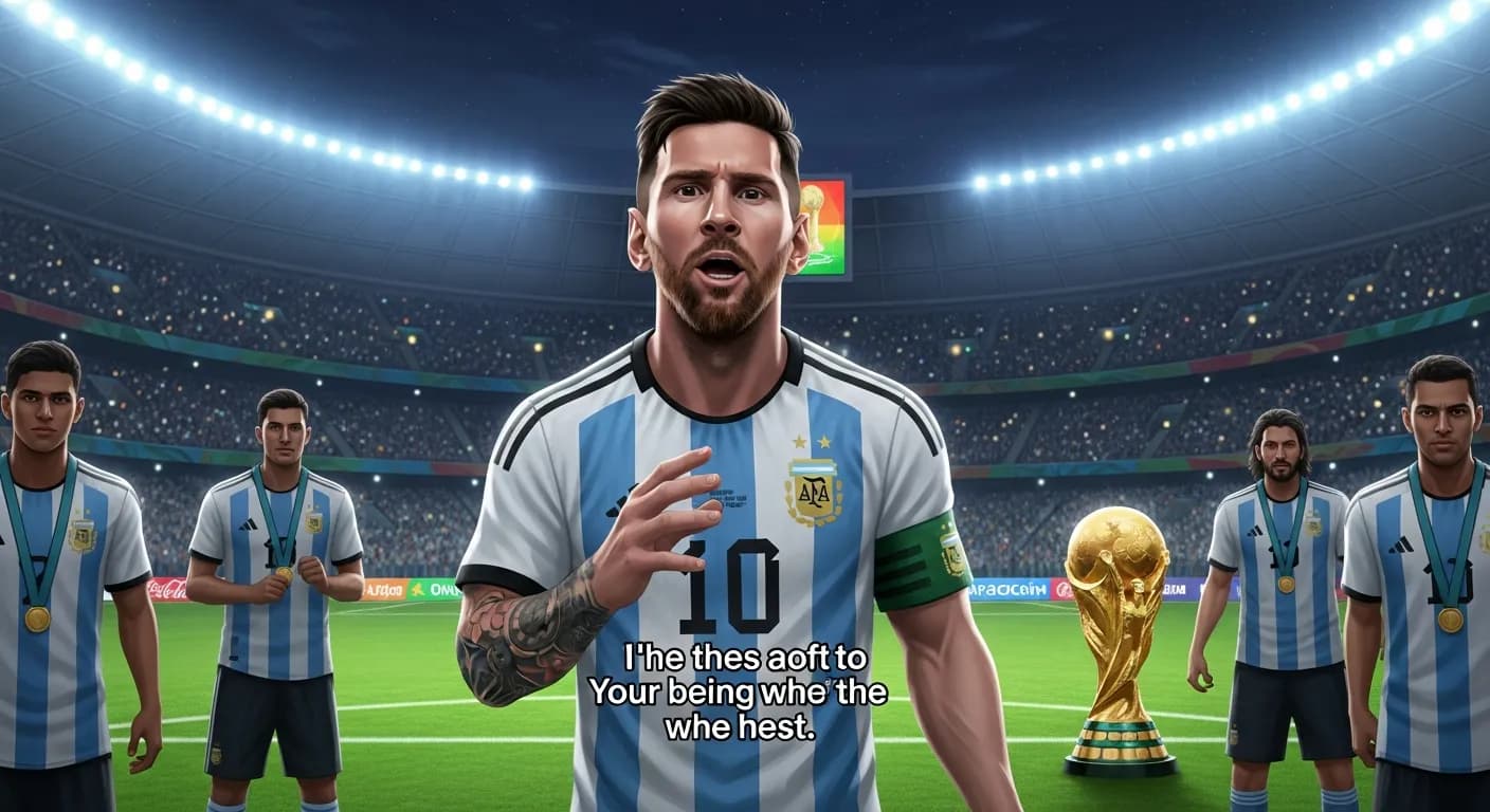 「リオネル・メッシ」「ありがとう、みんな!
45日間も文句も言わず頑張ってきたのはそこに目標があったからだよな
そして俺たちはその目標まであともう一歩のところにいるんだ
だから、そのカップを掲げるためにピッチに出ていこう
...」の画像