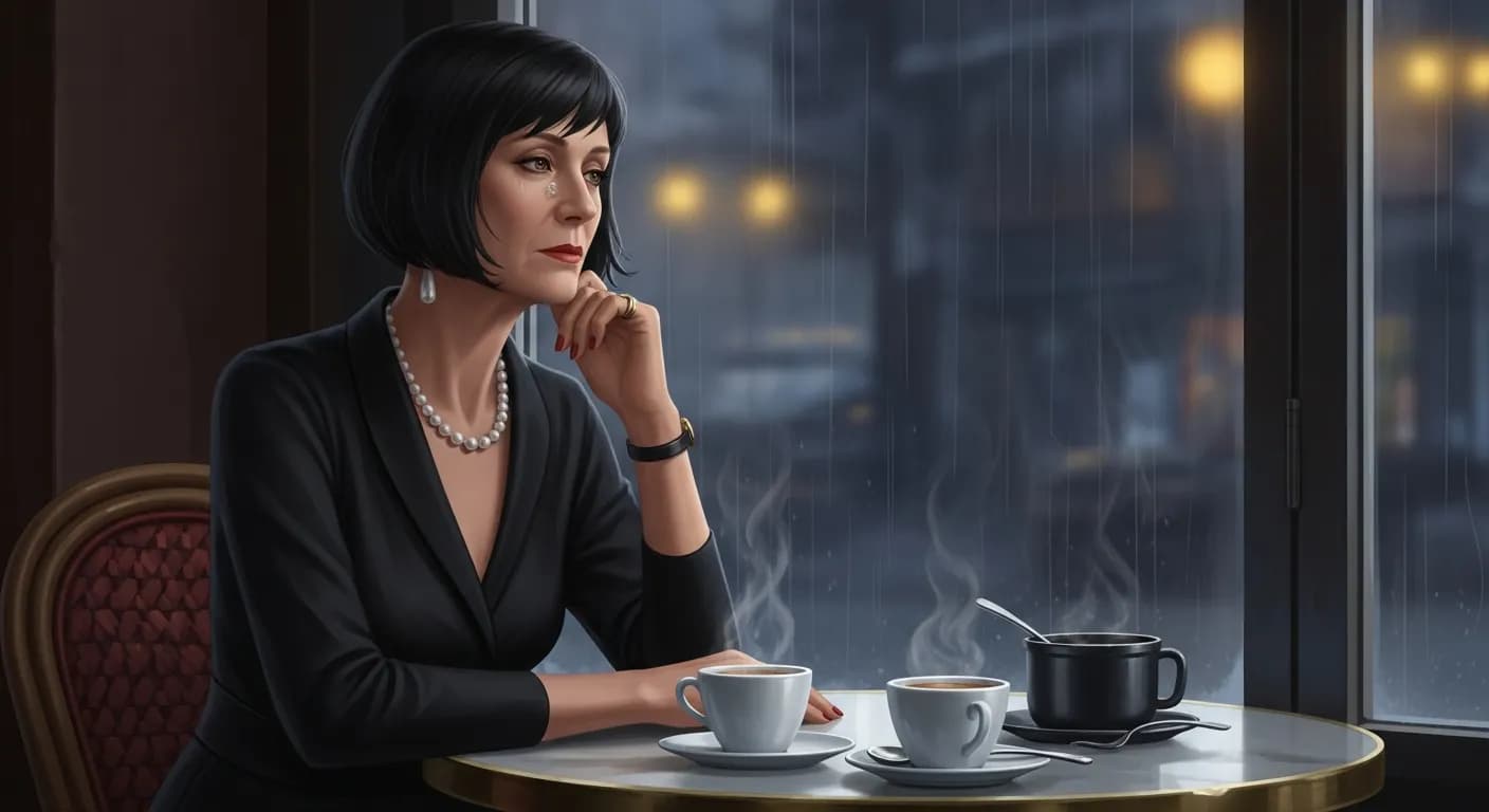 「ジャンヌ・モロー」「恋愛はポタージュのようなものだ。 初めの数口は熱すぎ、最後の数口は冷めすぎている。」の画像