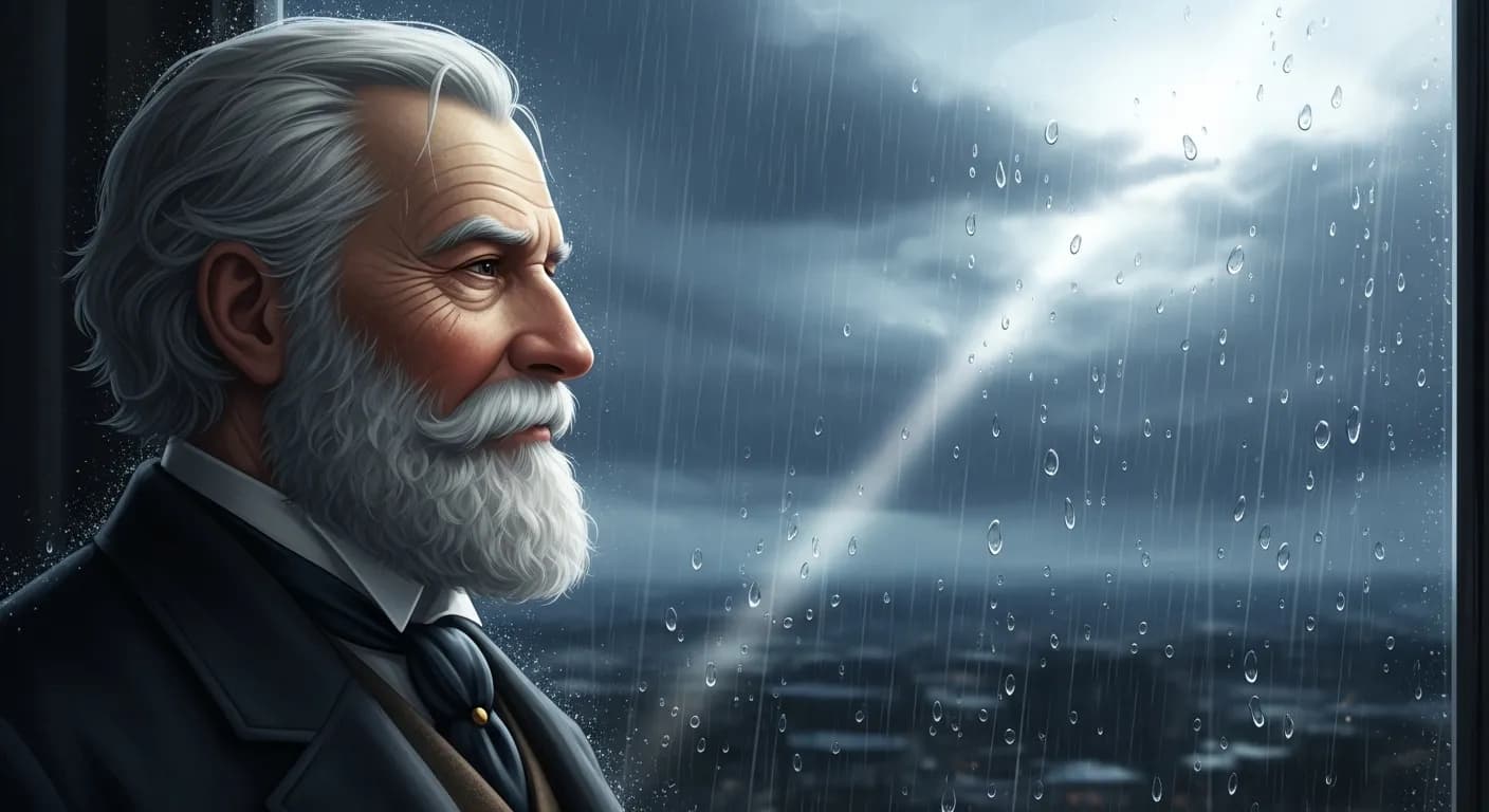 「ヘンリー・ワーズワース・ロングフェロー」「雨は一人だけに降り注ぐわけではない。」の画像