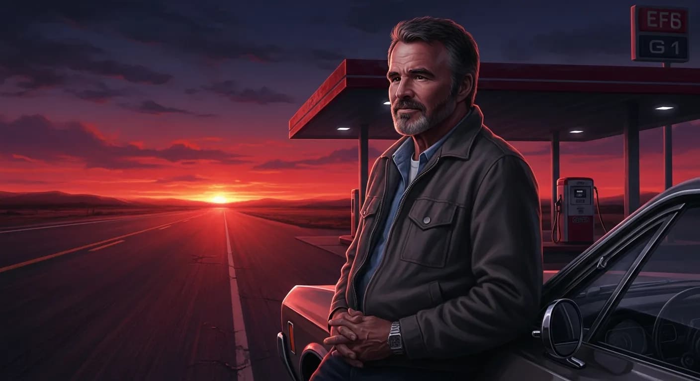 「バート・レイノルズ」「女と車の運転は似ている。いずれは衝突する。」の画像