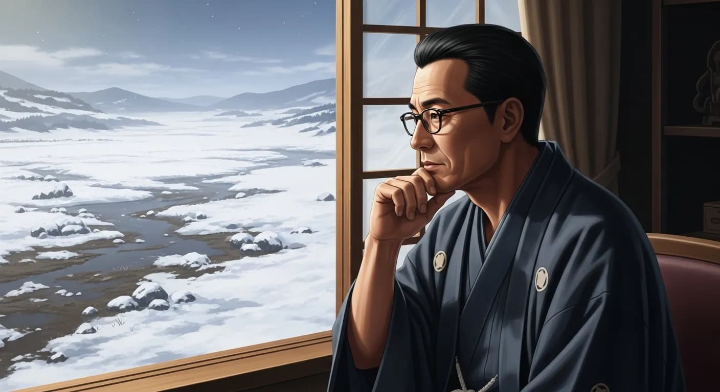 「山本有三」「結婚は雪景色のようなものである。 はじめはきれいだが、やがて雪解けしてぬかるみができる。」の画像